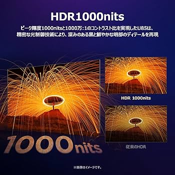 Amazon.co.jp: iFFALCON 4K 液晶 Mini LED 55V型 テレビ 倍速 Google